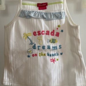 Escada baby 18 mos set, new